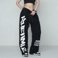 Y2K Street wear Women Over sized Hip Hop Joggers