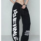 Y2K Street wear Women Over sized Hip Hop Joggers