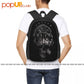 Sullen Clothing Farrar Iv Tattoo Skulls Backpack Large Capacity School Schoolbag Storage Bag Bags For Travel