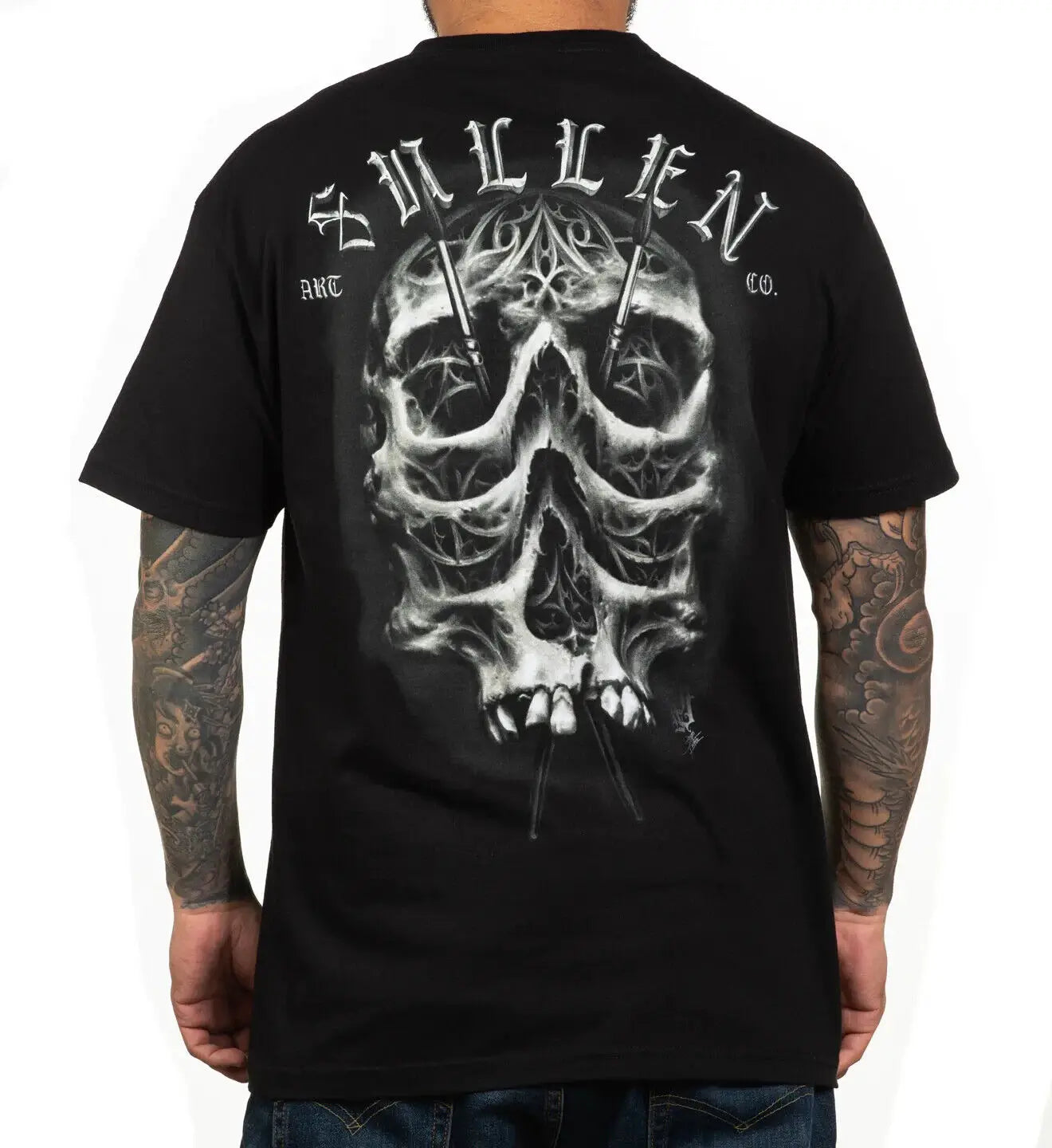 Sullen Men's Prudente V Tattoo Lifestyle Art Collective Standard T Shirt SCM5042 long or short sleeves