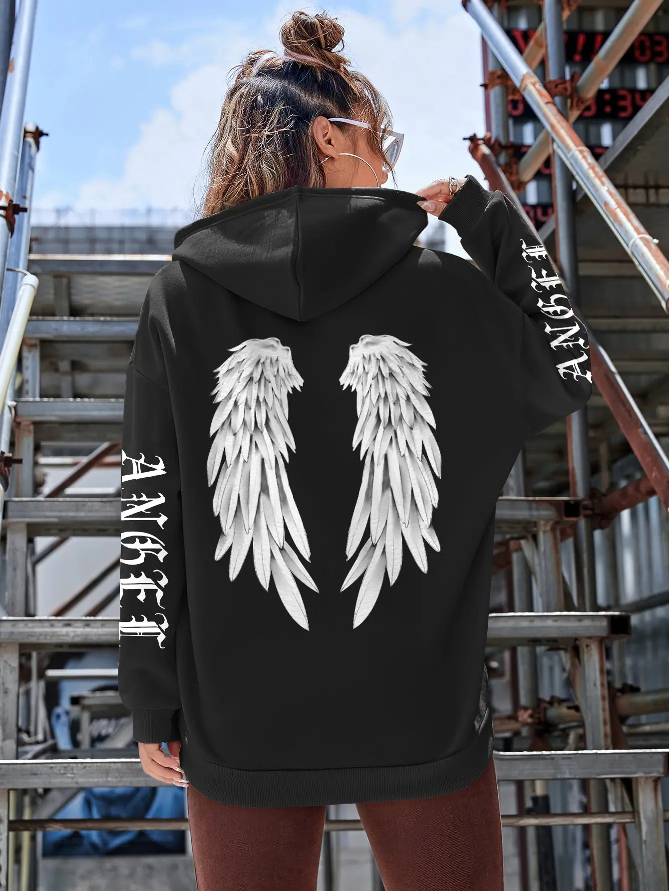 Angel Wings Female Hoodie