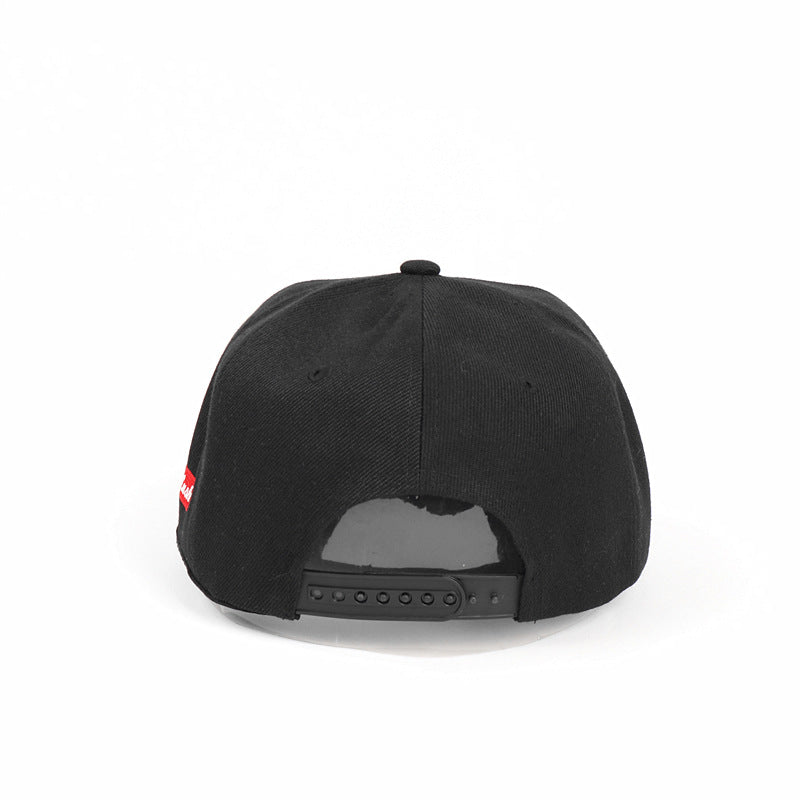 Letter Three-dimensional Printed Rubber Baseball Hat For Men And Women