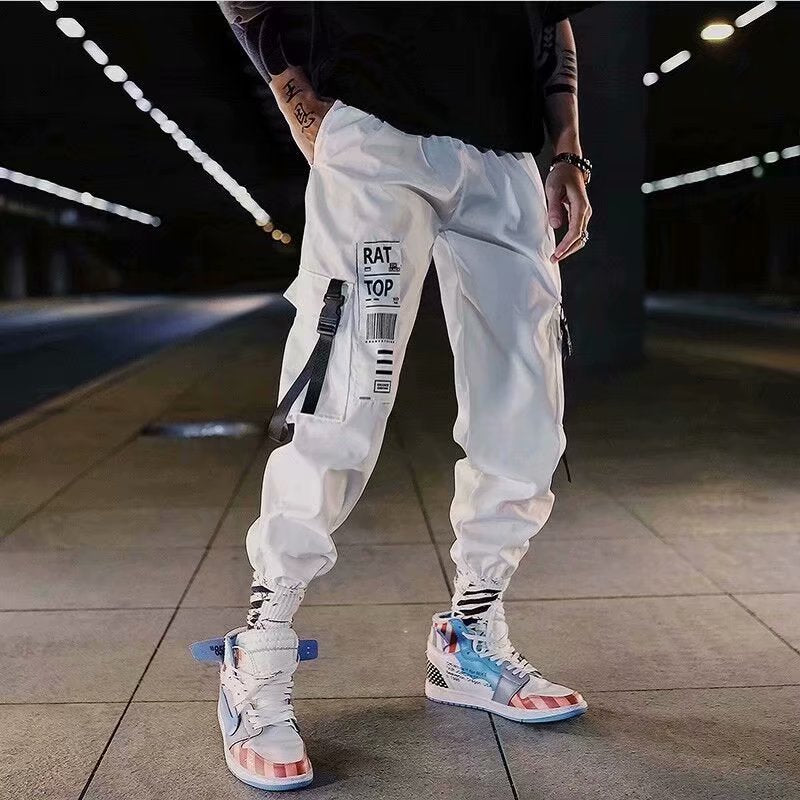 Loose cropped track pants - Street Beats Clothing