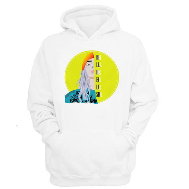 A Billie Eilish hoodie - Street Beats Clothing