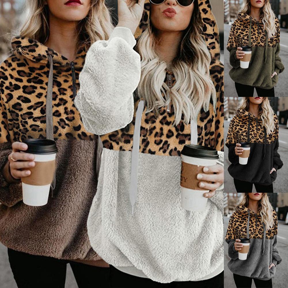 Leopard zip pocket top - Street Beats Clothing