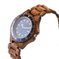 Mens Solid Wood Set Business Quartz Watch - Street Beats Clothing