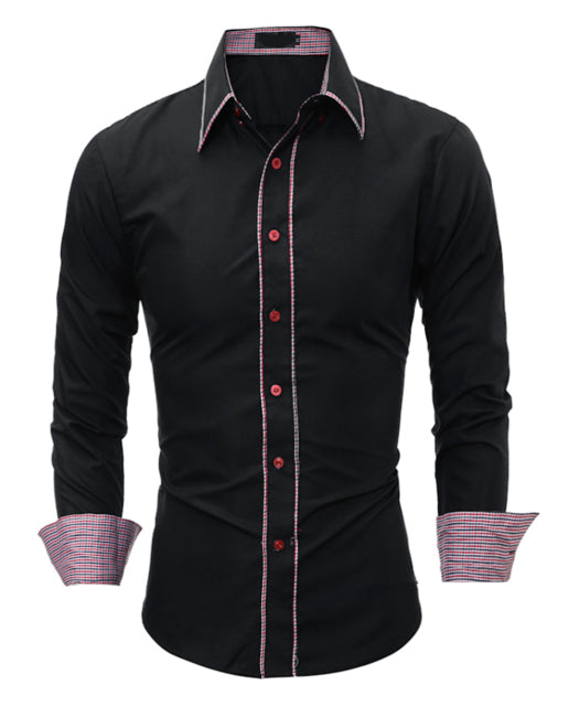 Simple Solid Color Mens Shirts - Street Beats Clothing