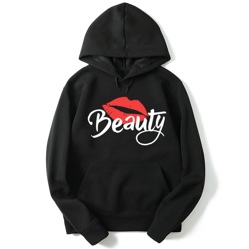 Printed hoodie hoodie - Street Beats Clothing