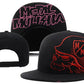 Metal men and women hip-hop hat