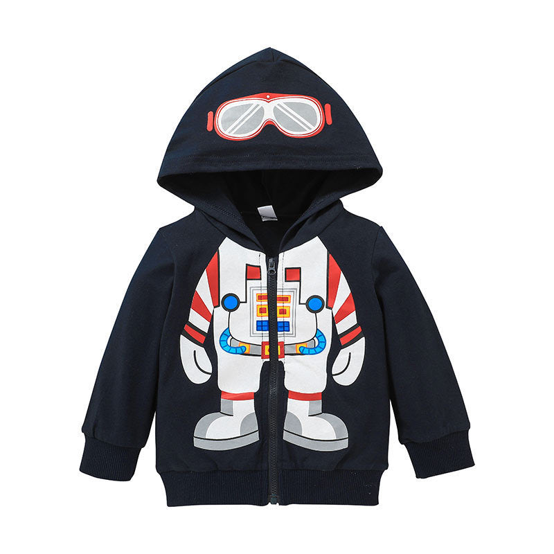 Children's Hooded Tops Jackets Kids Zipper Shirts - Street Beats Clothing