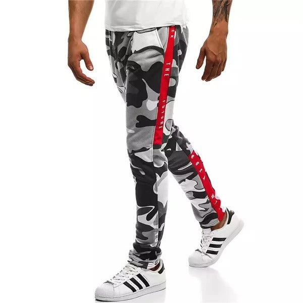 Oma camouflage printed men's track pants - Street Beats Clothing