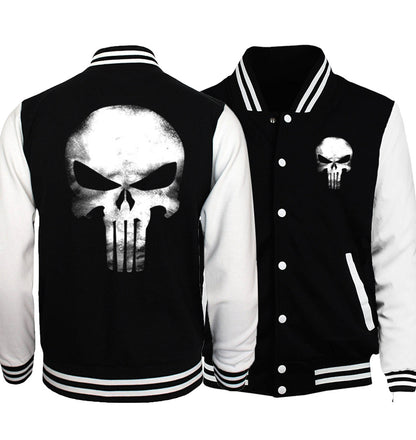 Hip-hop men's baseball jackets