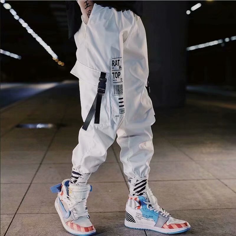 Loose cropped track pants - Street Beats Clothing