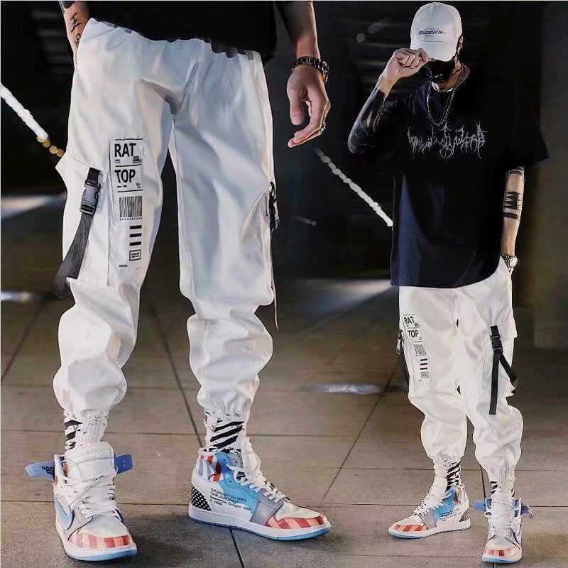 Loose cropped track pants - Street Beats Clothing