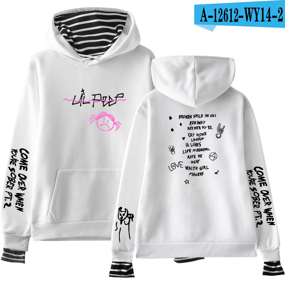 Lil Peep Hoodie Hellboy Men Women Hooded Pullover - Street Beats Clothing