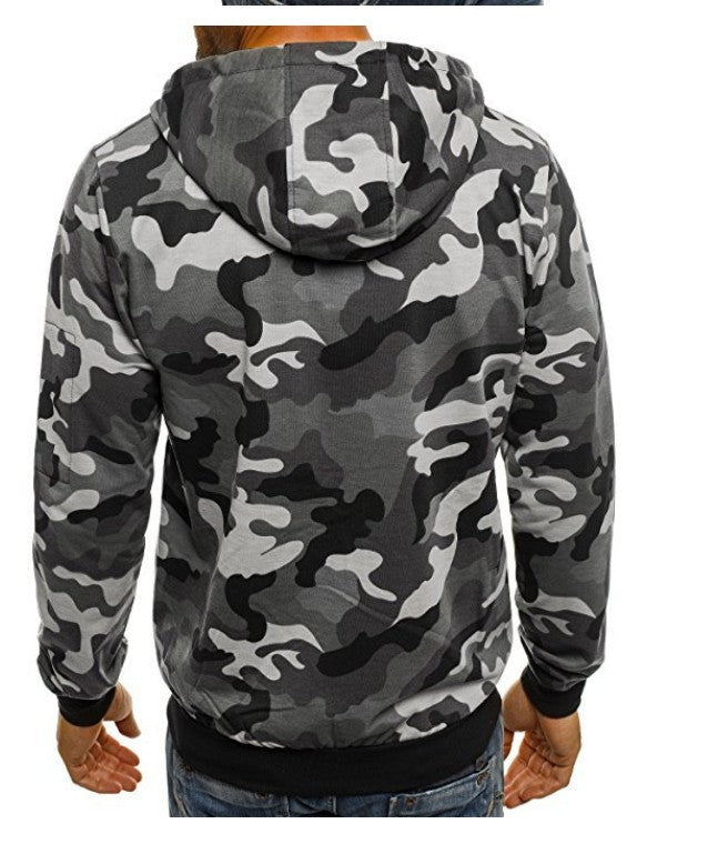 Camouflage Cardigan Hoodies - Street Beats Clothing