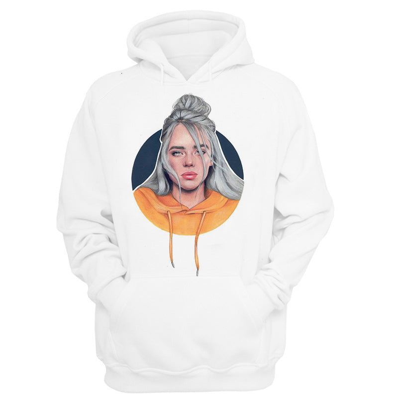 A Billie Eilish hoodie - Street Beats Clothing