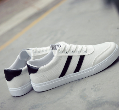 Unisex Canvas White Sneakers For Men&Women Board Shoes