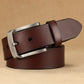 Fashion Men's Leather Belt With Pin Buckle - Street Beats Clothing