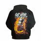 Band Guitar ACDC 3D Digital Printing Hoodie