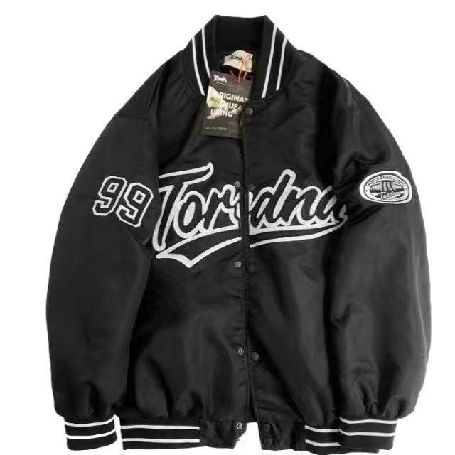 Loose Retro INS High Street Baseball Clothing Loose Loose Couple Coat European And American Street Hip Hop - Street Beats Clothing