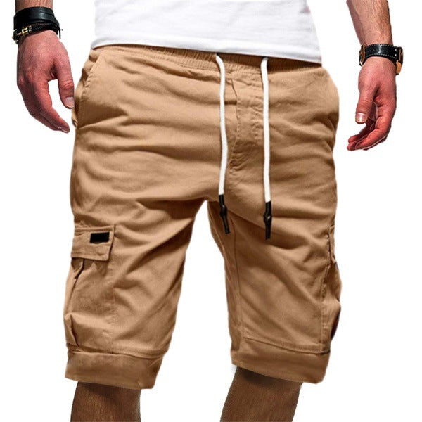 Men Casual Jogger Sports Cargo Shorts Military Combat Workout Gym Trousers Summer Mens Clothing - Street Beats Clothing