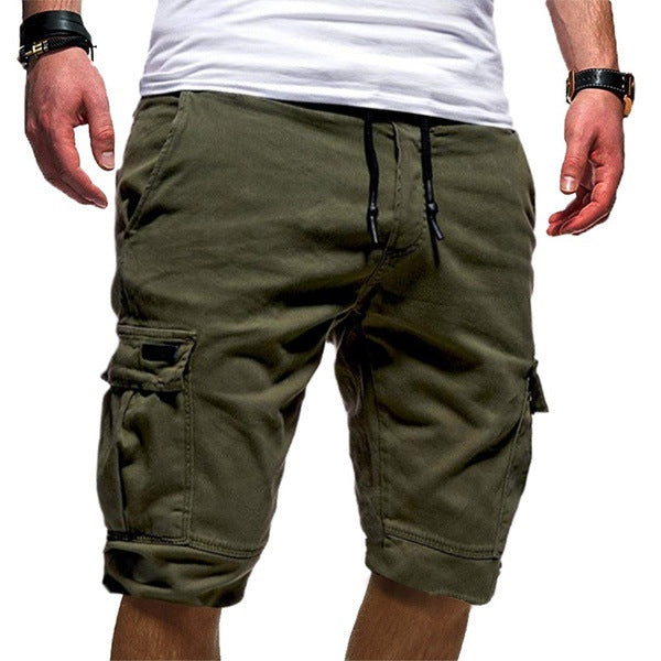 Men Casual Jogger Sports Cargo Shorts Military Combat Workout Gym Trousers Summer Mens Clothing - Street Beats Clothing