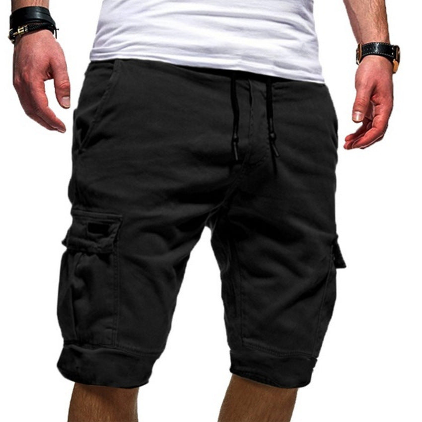 Men Casual Jogger Sports Cargo Shorts Military Combat Workout Gym Trousers Summer Mens Clothing - Street Beats Clothing