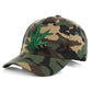 Simple Green Maple Leaf Hemp Leaf Caps Men And Women Baseball Caps Shopping - Street Beats Clothing