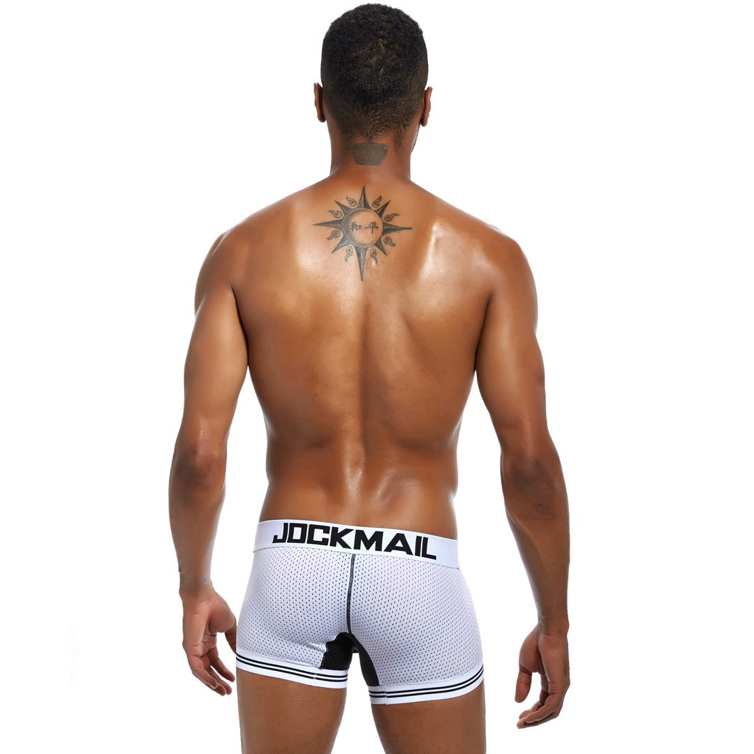 Underwear Boxer Men Breathable Mesh Mens Boxers - Street Beats Clothing