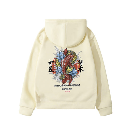 Mens Hip Hop Hoodie Ukiyoe Streetwear - Street Beats Clothing