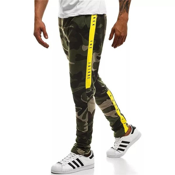 Oma camouflage printed men's track pants - Street Beats Clothing