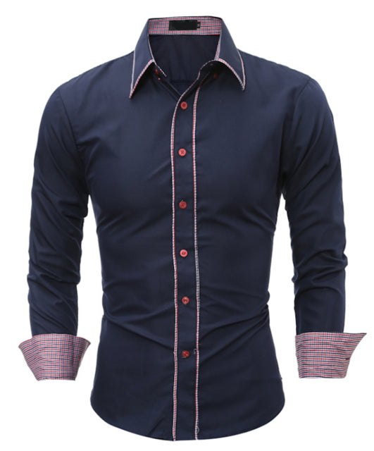 Simple Solid Color Mens Shirts - Street Beats Clothing