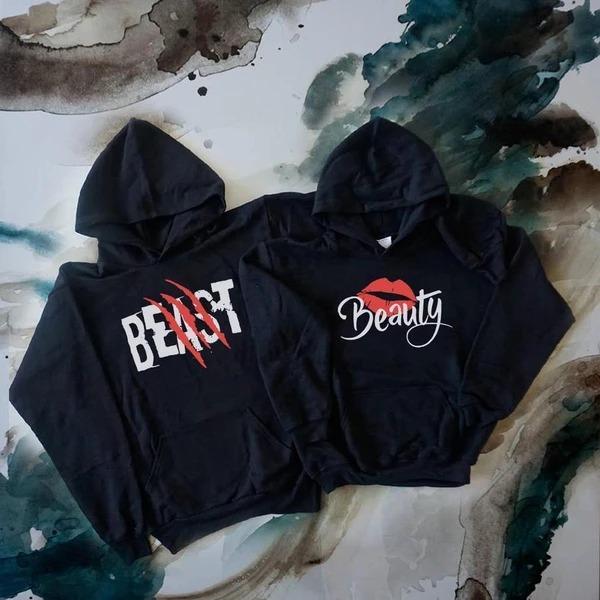 Printed hoodie hoodie - Street Beats Clothing