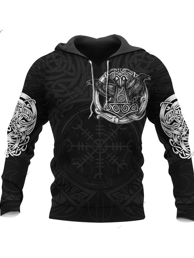 Men's Hoodie 3D Digital Printing Hoodie - Street Beats Clothing