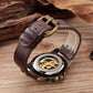 Mens Skeleton Steampunk Automatic Mechanical Watch - Street Beats Clothing