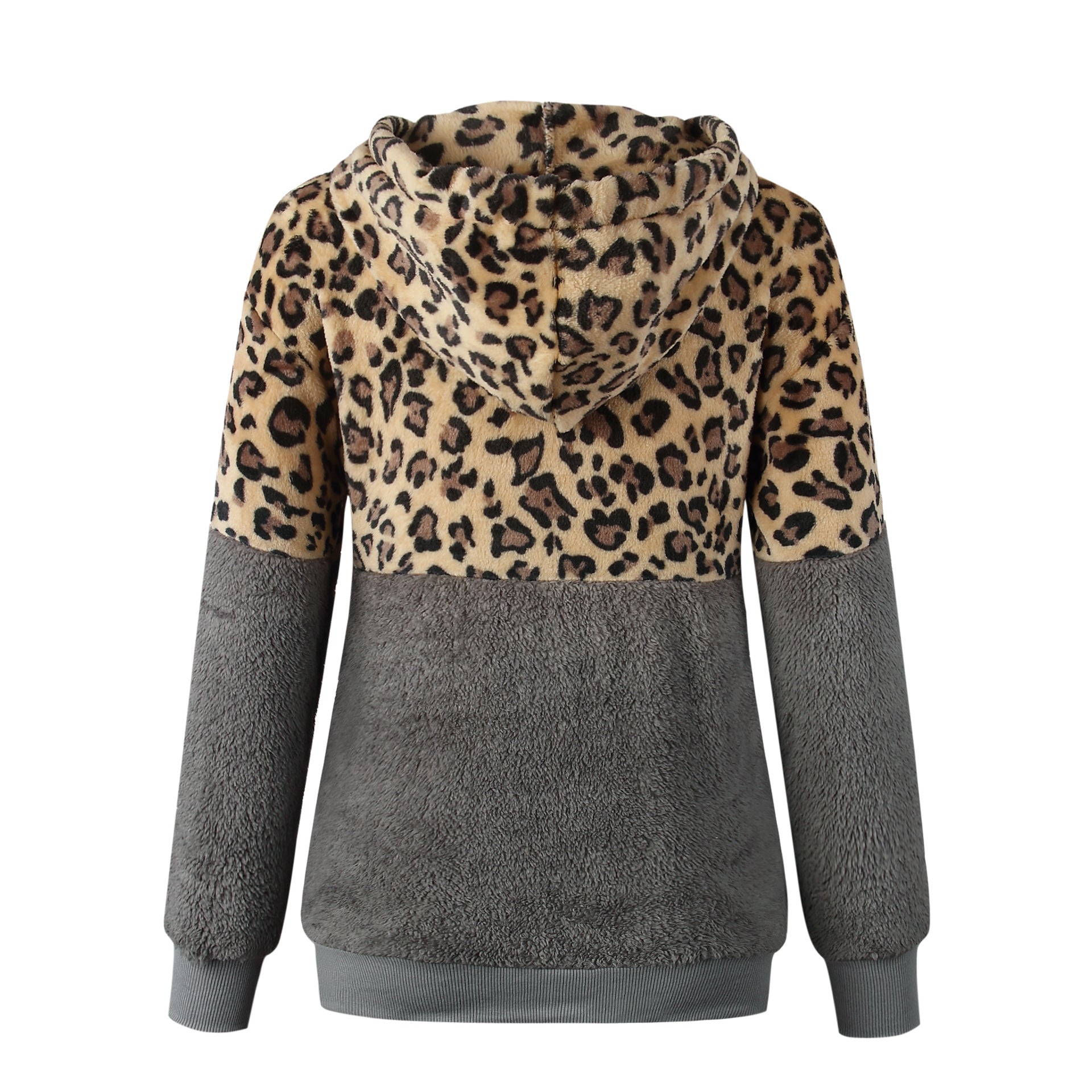 Leopard zip pocket top - Street Beats Clothing