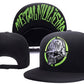 Metal men and women hip-hop hat