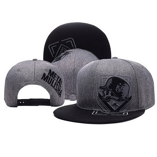 Metal men and women hip-hop hat