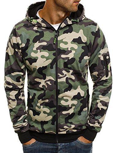 Camouflage Cardigan Hoodies - Street Beats Clothing