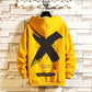 Men's Letter Print Hoodie - Street Beats Clothing