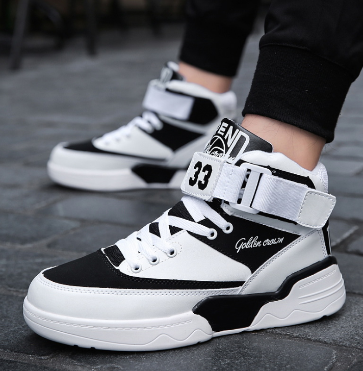 Men's shoes autumn new hip hop shoes high shoes men's trend wild casual canvas shoes tide shoes - Street Beats Clothing