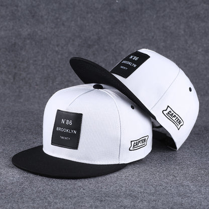 Flat eaves men's hip hop hat