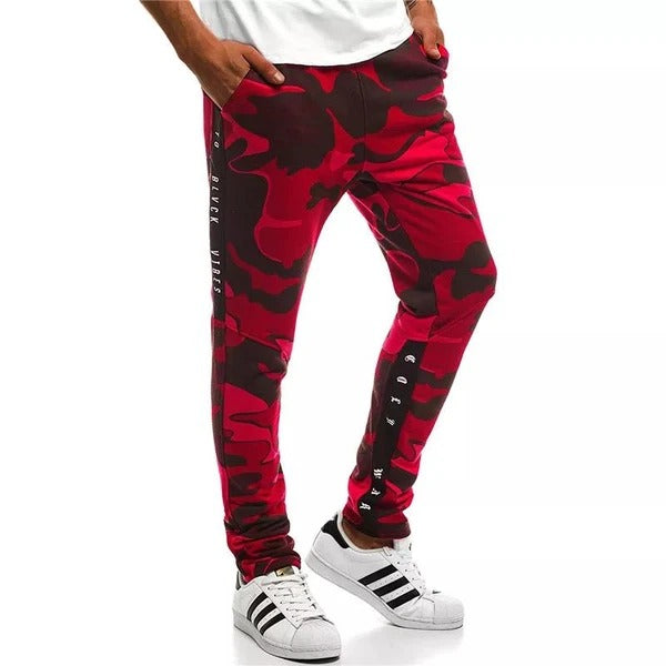 Oma camouflage printed men's track pants - Street Beats Clothing