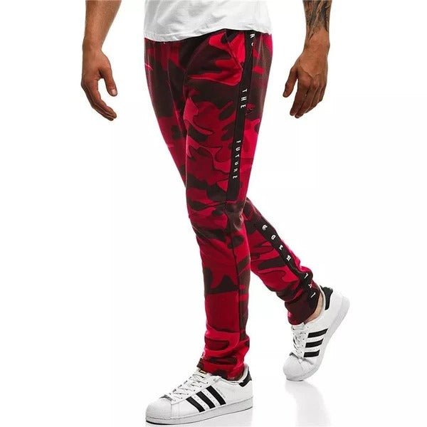 Oma camouflage printed men's track pants - Street Beats Clothing