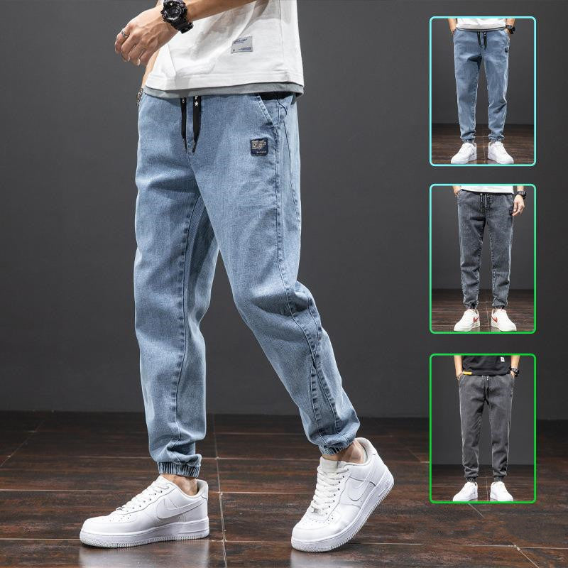 Mens Fashion Casual Loose Stretch Jeans - Street Beats Clothing