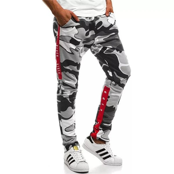 Oma camouflage printed men's track pants - Street Beats Clothing