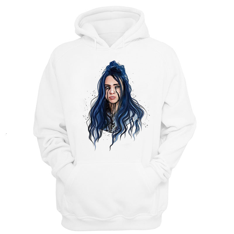 A Billie Eilish hoodie - Street Beats Clothing