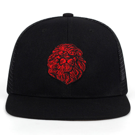 High-quality Lion Face Embroidery Caps Street Hip-hop Trend - Street Beats Clothing