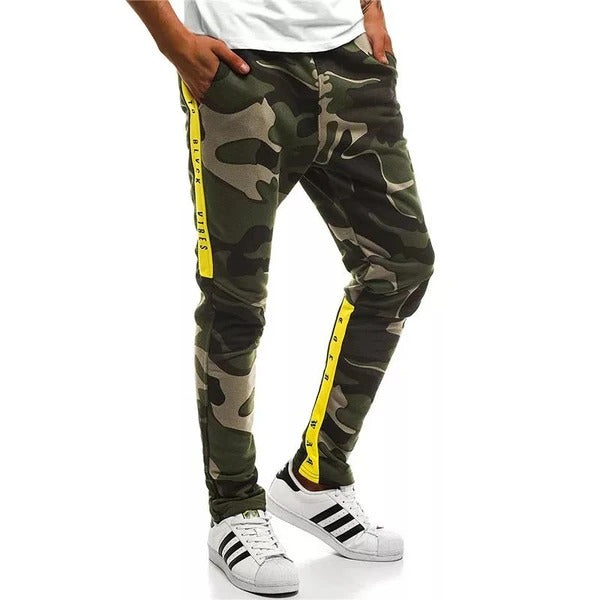 Oma camouflage printed men's track pants - Street Beats Clothing